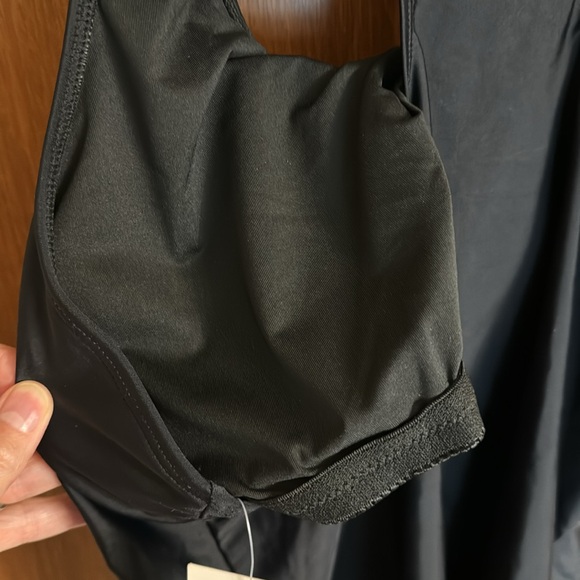 NWT racer back solid black flowy tankini top size 18 by Firpearl. - Picture 7 of 8